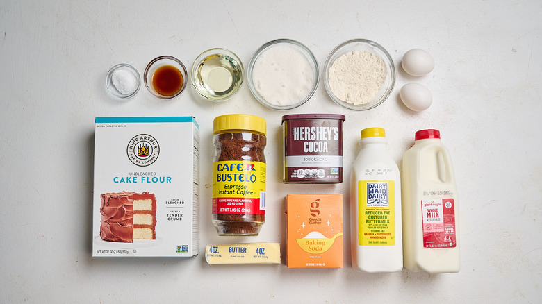 ingredients on a table