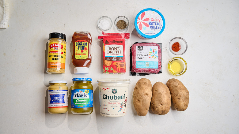 ingredients on a table
