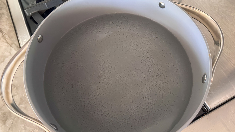 pot of water